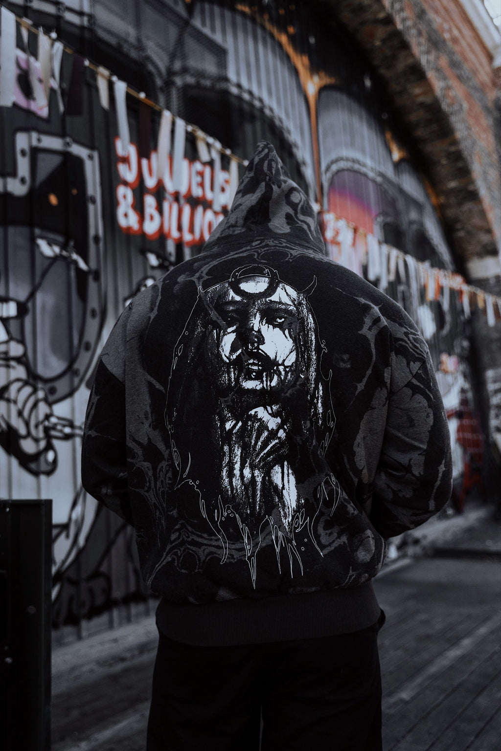 Strangled - Customized Oversized Hoodie (350GSM)