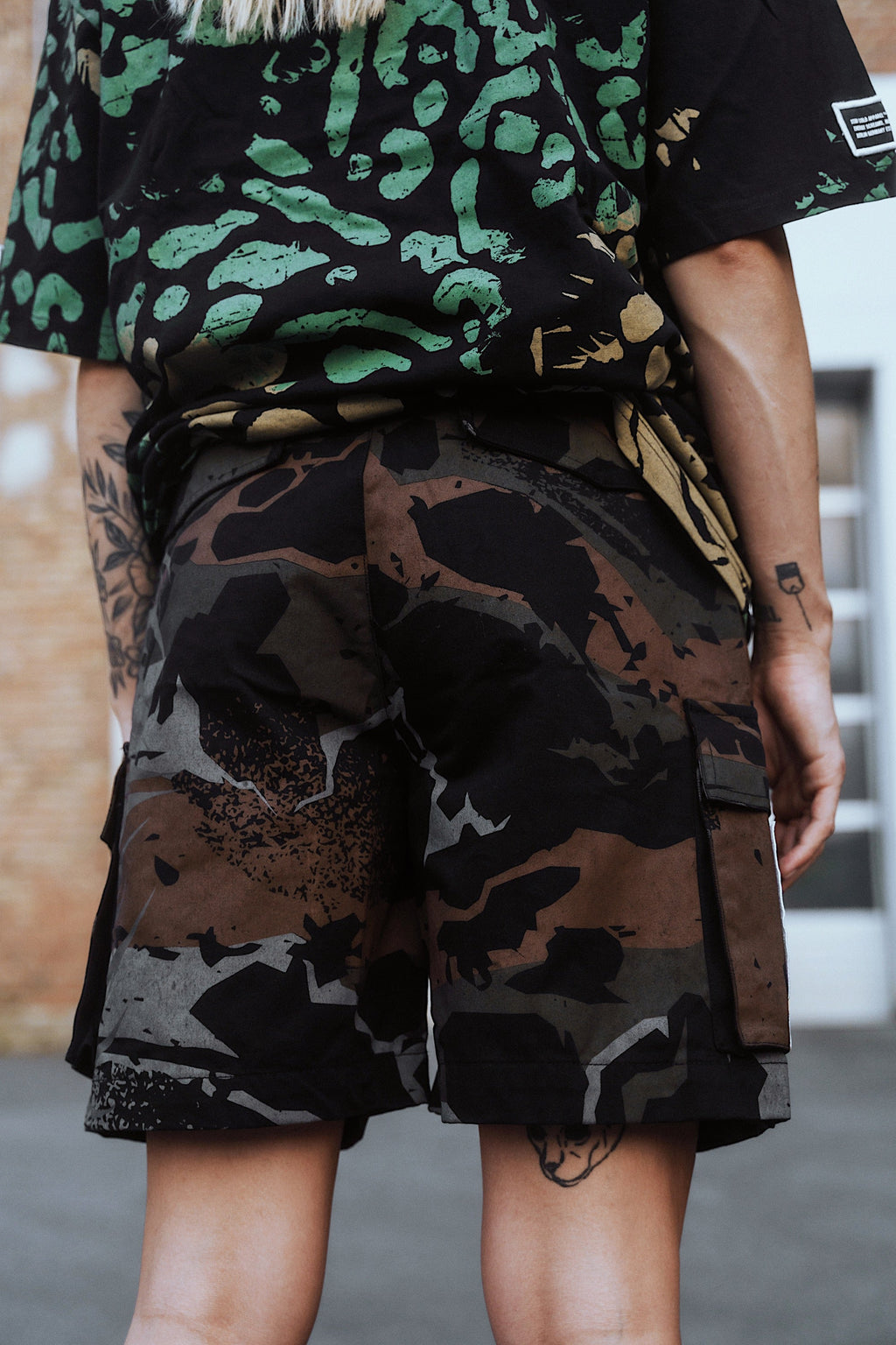 Tactical Skin (Camo) - Cargo Shorts (260GSM)