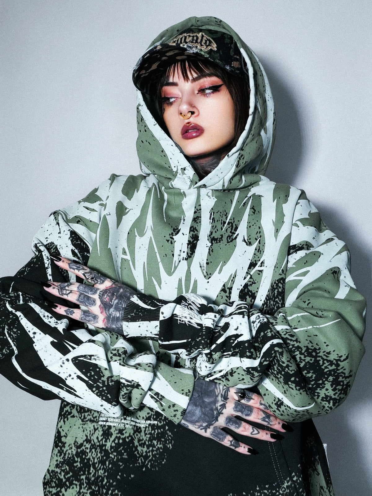 Thornbreaker (Menthol) - Heavy Oversized Hoodie (400GSM)