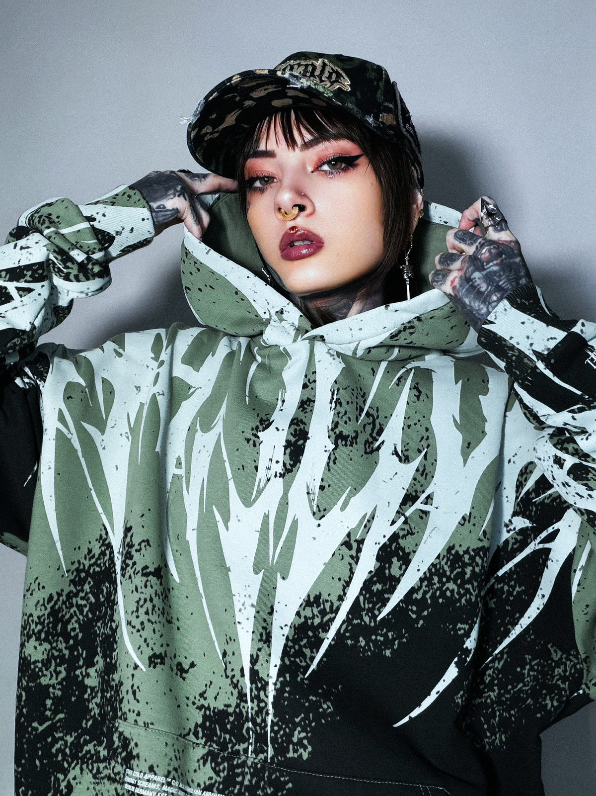 Thornbreaker (Menthol) - Heavy Oversized Hoodie (400GSM)