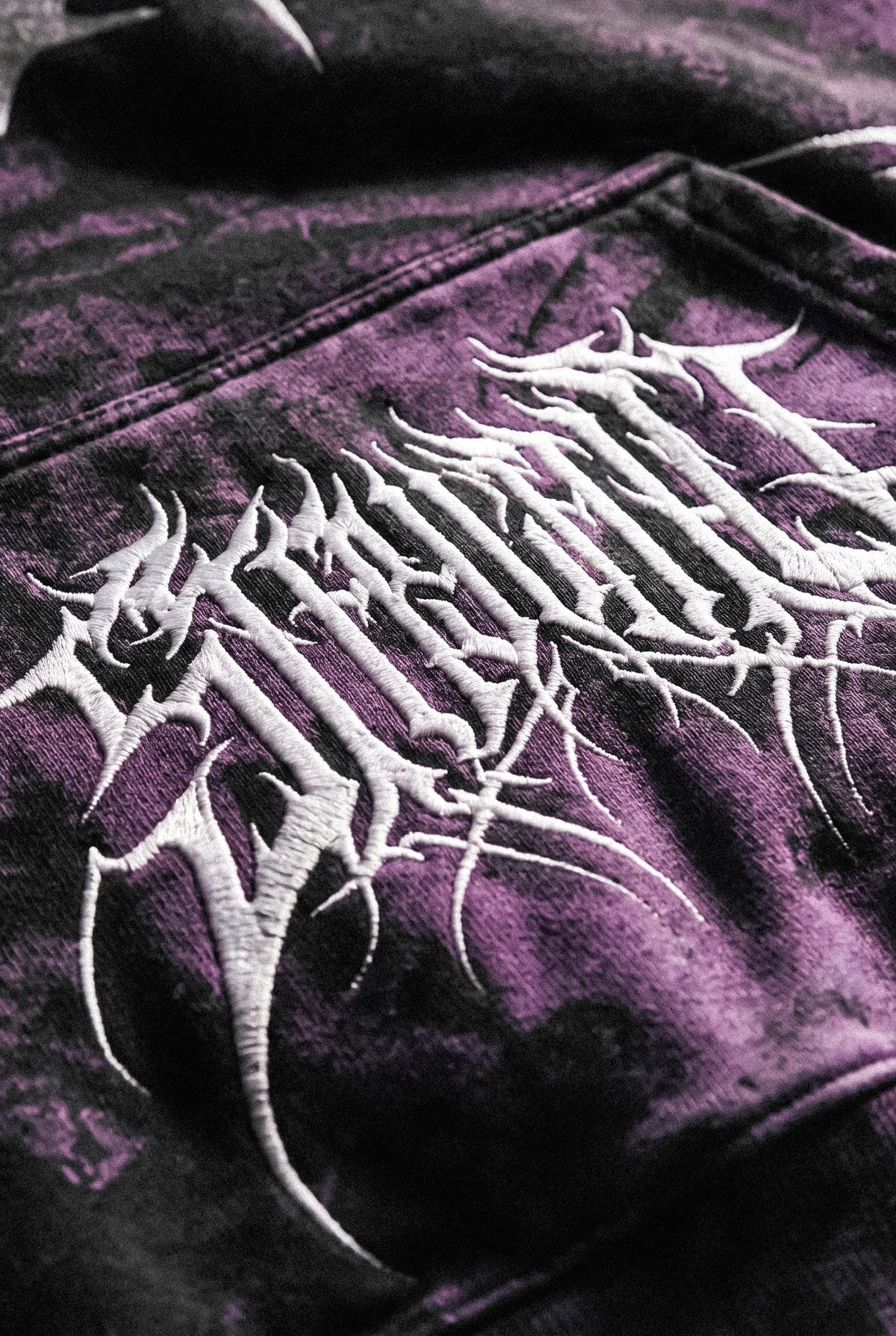Thornwave (Purple) - Heavy Oversized Hoodie (400GSM)