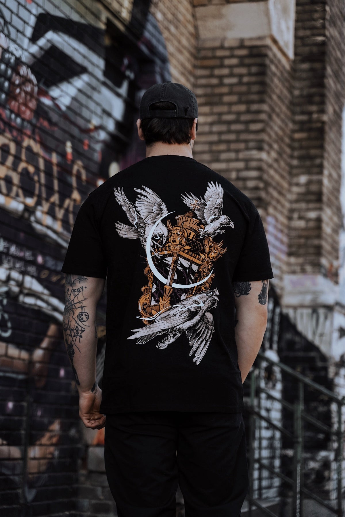 Torch Of Bloom - T-Shirt (Black)