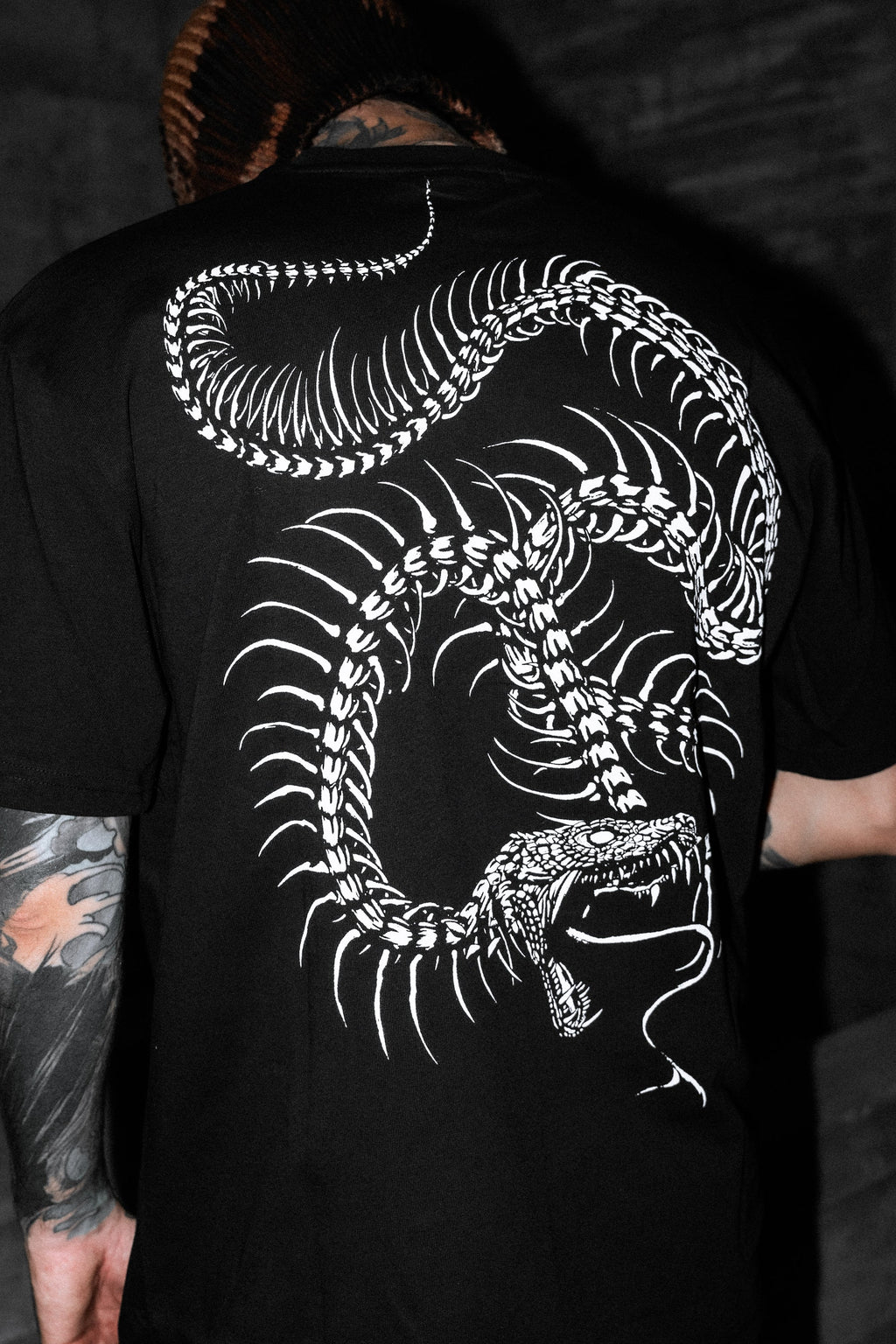 Venom Arc (Black) - Regular T-Shirt (200GSM)