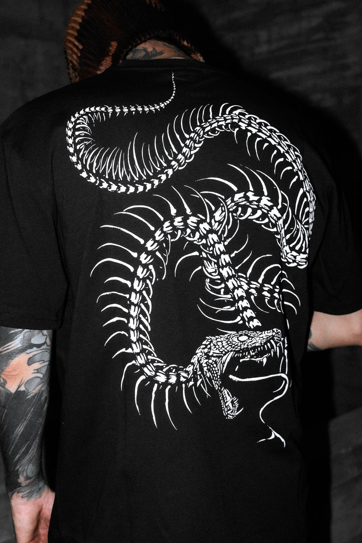 Venom Arc (Black) - Regular T-Shirt (200GSM)