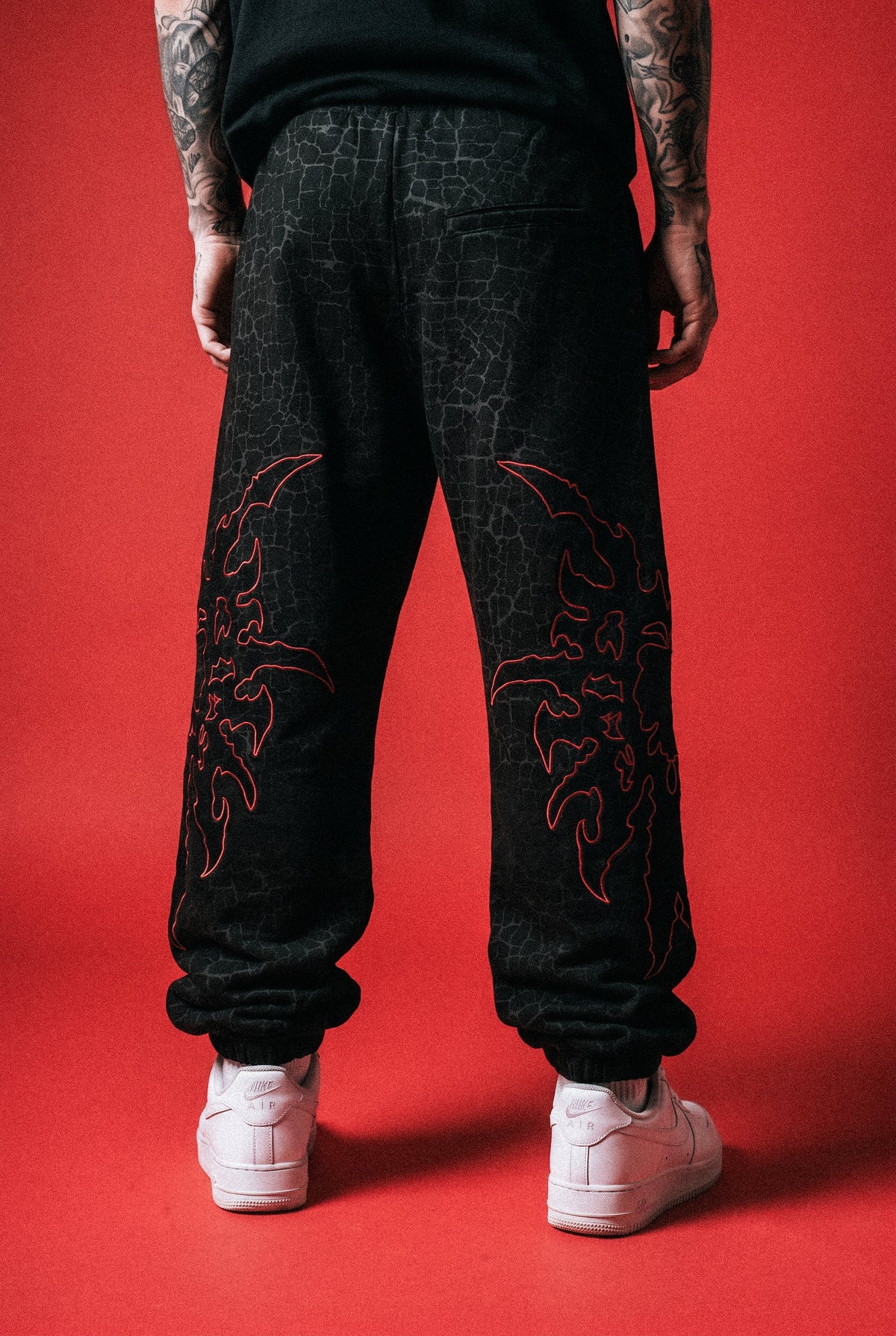 Warforged (Black) - Sweatpants (350GSM)