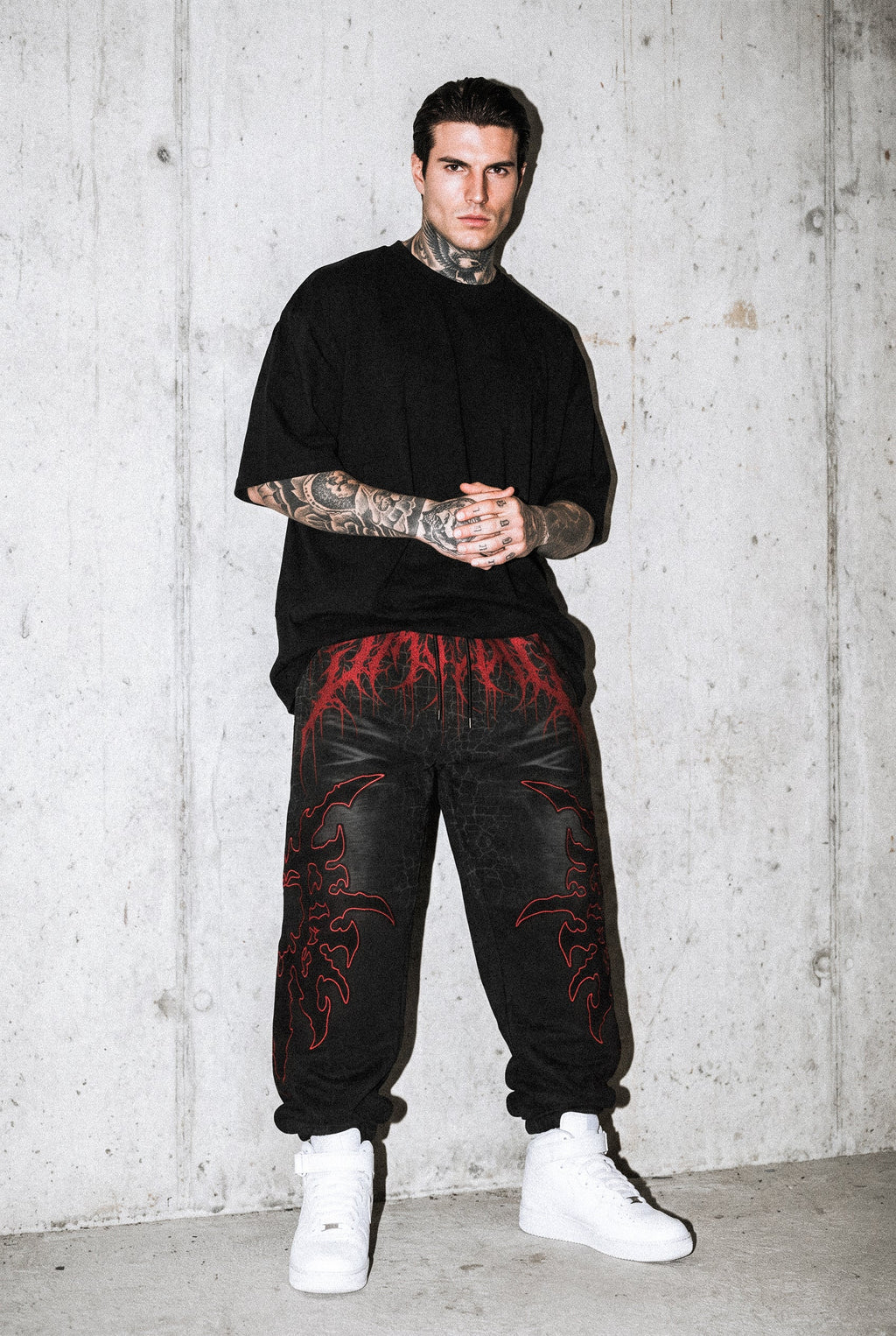 Warforged (Black) - Sweatpants (350GSM)