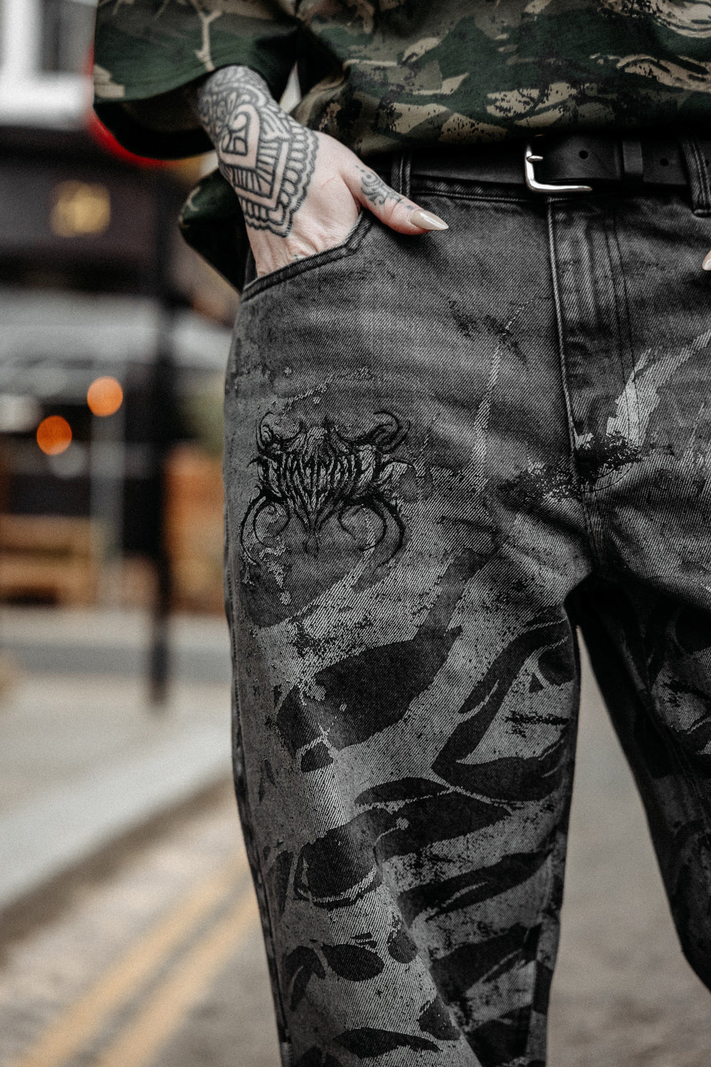 Wastelayer (Grey) - Denim (380GSM)