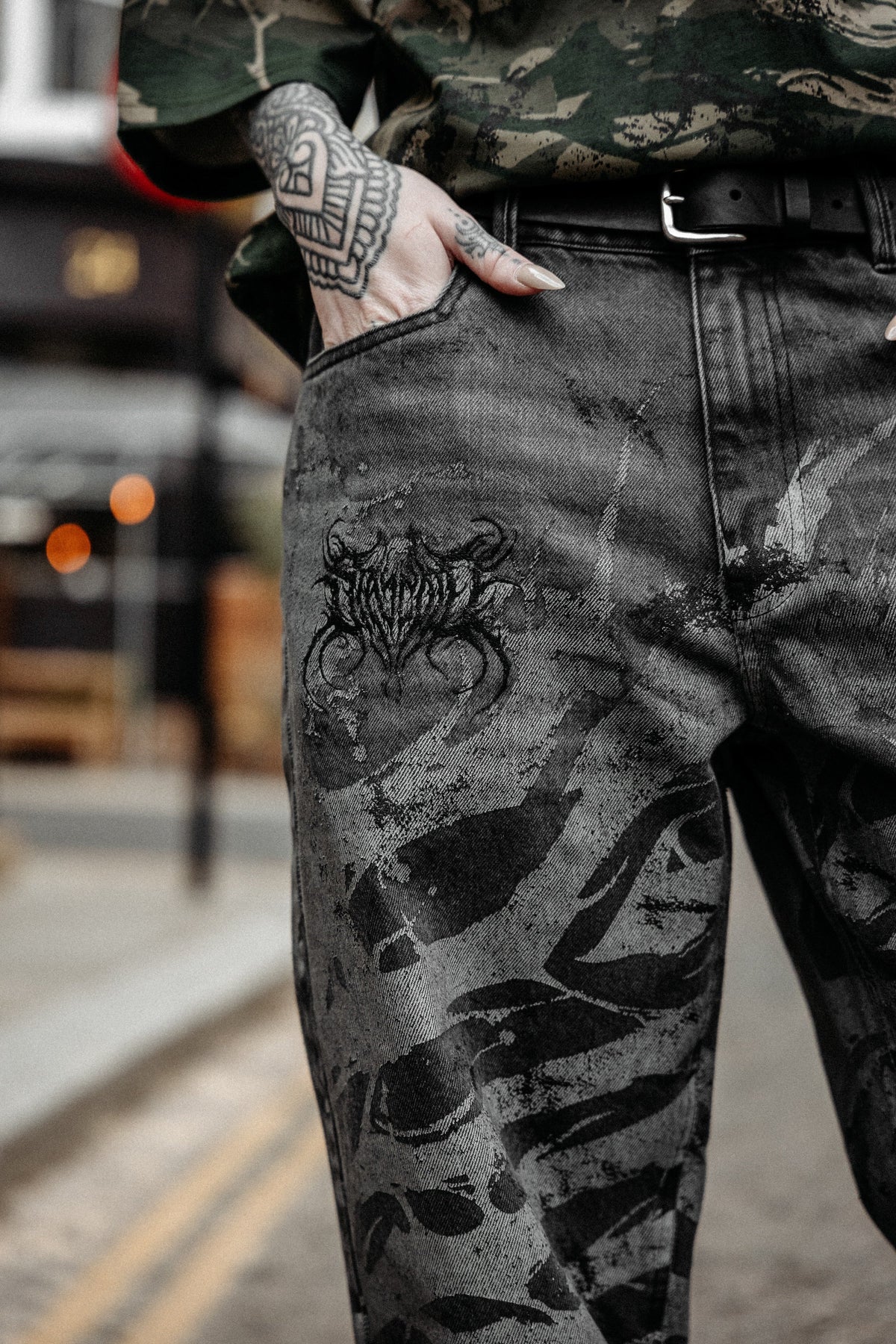 Wastelayer (Grey) - Denim (380GSM)