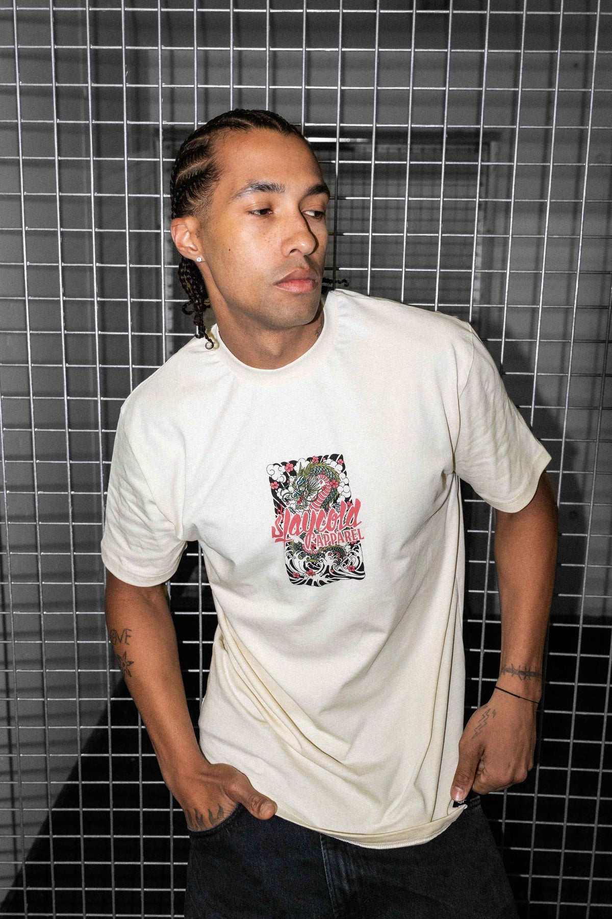 Wavebound (Sand) - Regular T-Shirt (200GSM)