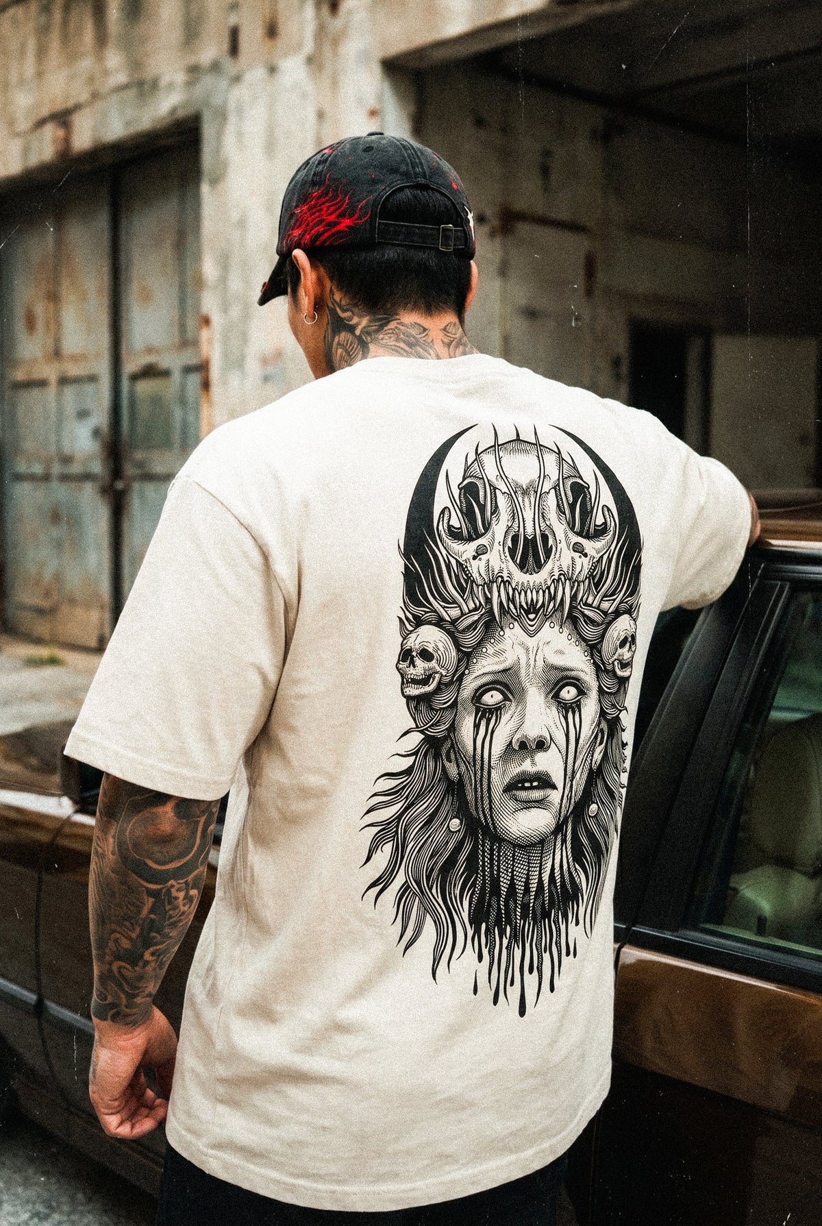 Widow Crown (Sand) - Regular T-Shirt (200GSM)