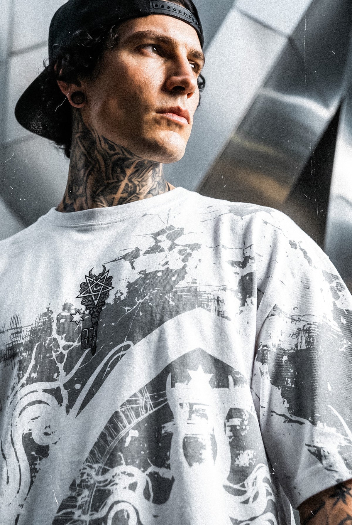 Witchy Hour (White) - Oversized T-Shirt (200GSM)
