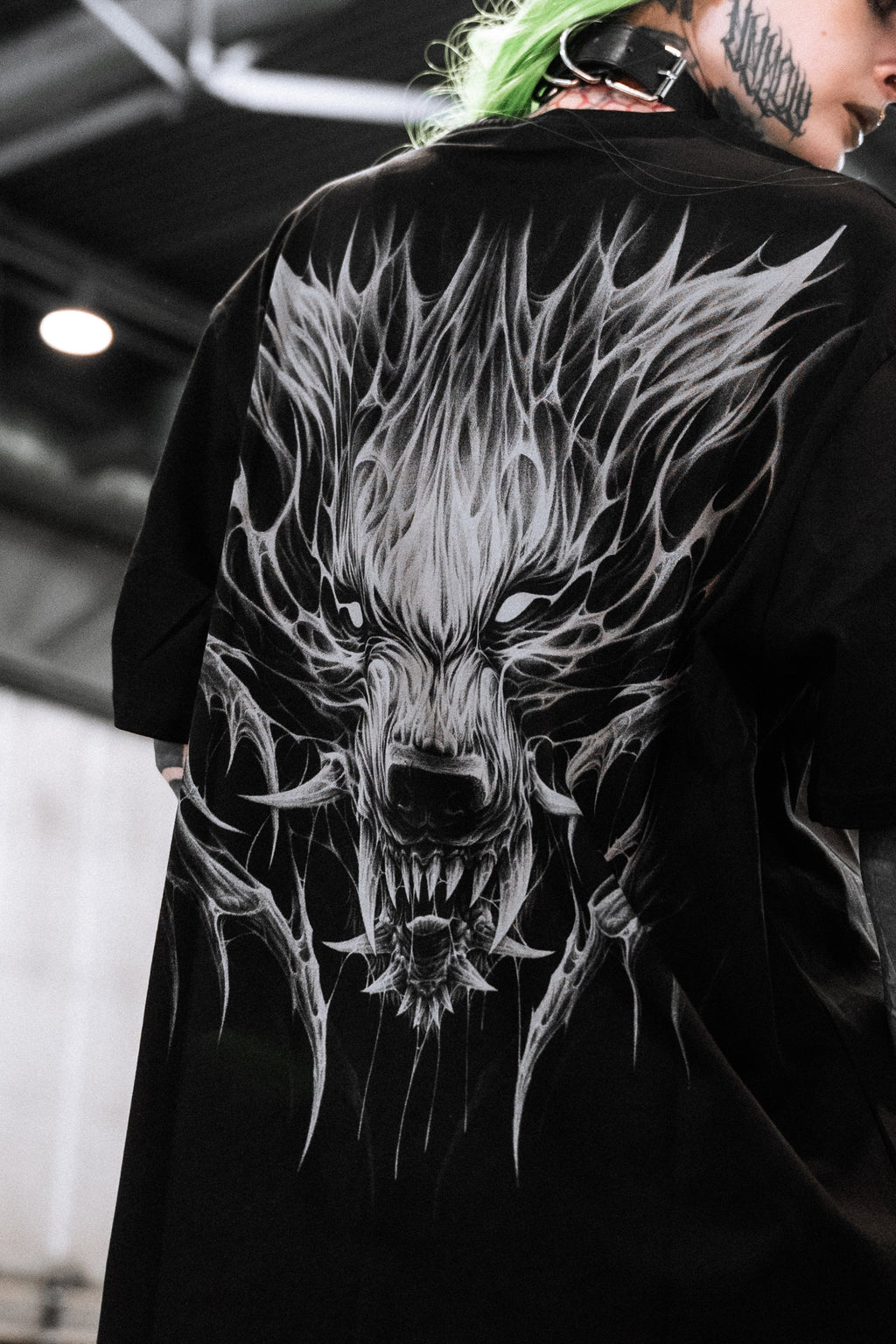 Wolfdawn (Black) - Regular T-Shirt (200GSM)