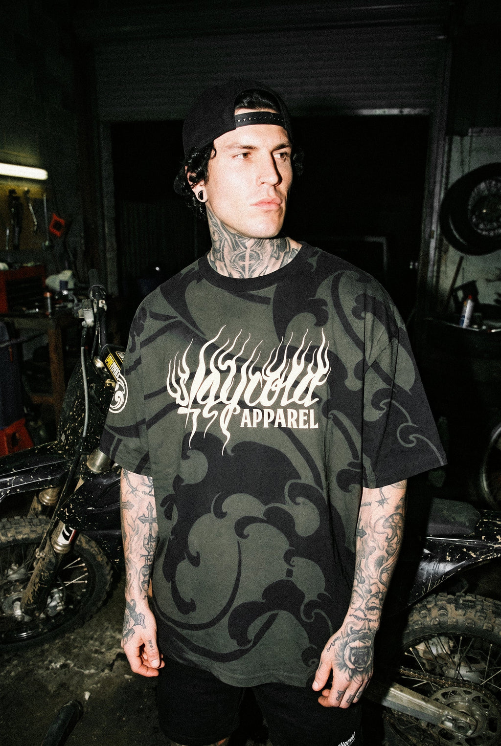Yamas Judgement (Black) - Oversized T-Shirt (200GSM)
