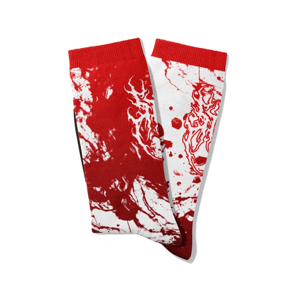Threadfall (Red) - Comfort Socks