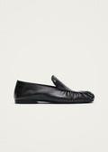Gabe Vintage Effect Brown Leather Loafers