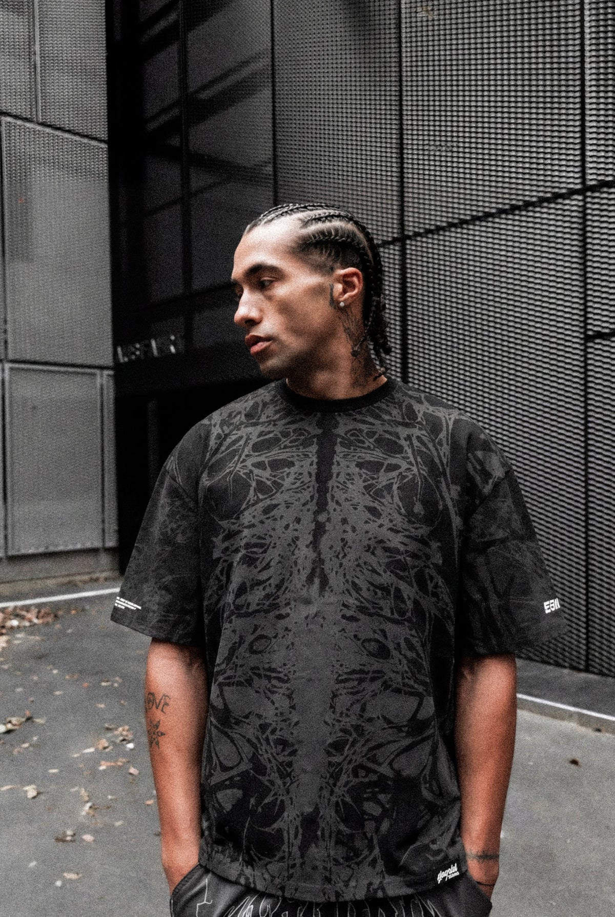 Deathwood (Dark Grey) - Heavy Oversized T-Shirt (250GSM)