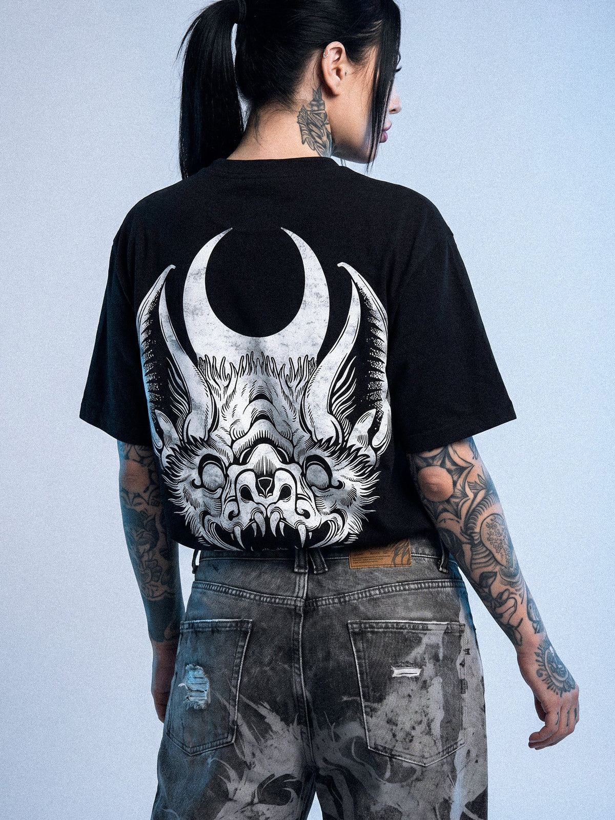 Moonthirst (Black) - Regular T-Shirt (200GSM)