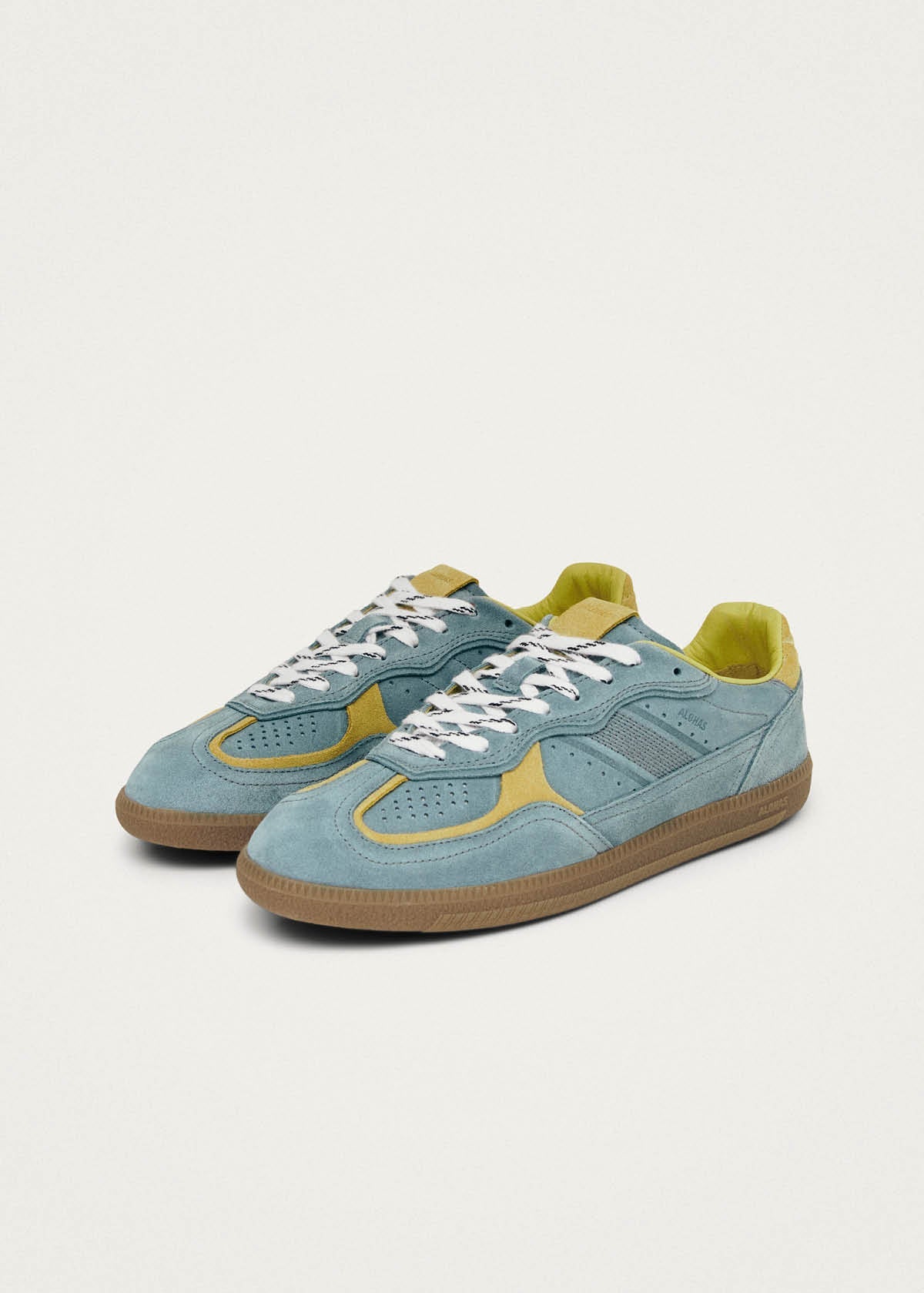 Tb.490 Rife Blue Grey Leather Sneakers