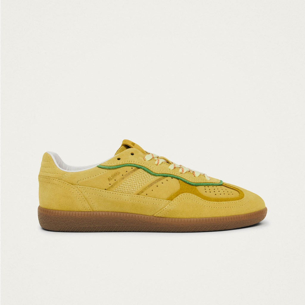 Tb.490 Rife Pale Yellow Leather Sneakers
